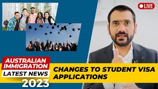 Australian Immigration Latest News 2023 | Changes to Student Visa Applications [ENG SUBS]