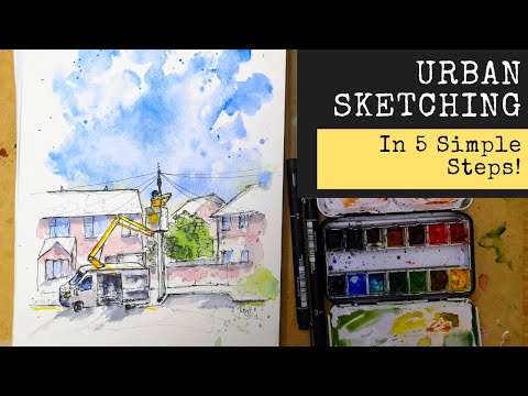 Start Urban Sketching for Beginners - A Step by Step Guide