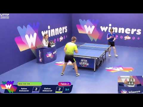WINners CUP table 2  29.09 Syksa Aleksandr - Ziakun Aleksandr  12:00