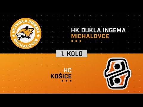 1.kolo HK Dukla INGEMA Michalovce - HC Košice HIGHLIGHTS