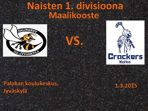 Naisten 1. divisioona: O2-Jkl - Crackers, 1.3.2015