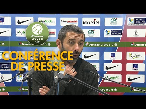 Conférence de presse Châteauroux - FC Sochaux-Montbéliard ( 1-0 )  / 2018-19