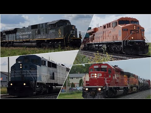 INSANE Action on CP Rail ! (July 20th - 21st, 2023)