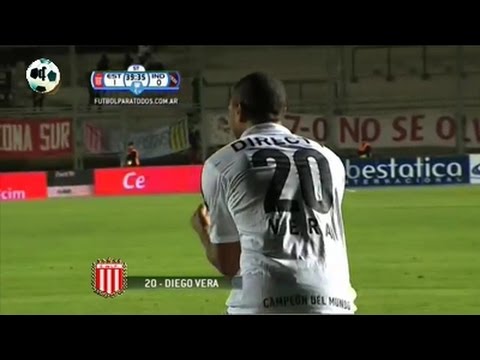 Gol Diego Vera - Estudiantes 2 Vs Independiente 0 - Copa Argentina 2013/14