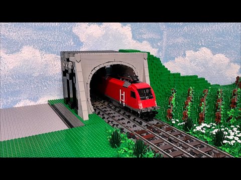 Tunnel durch die Wand - Bau einer Lego Stadt Teil 234.