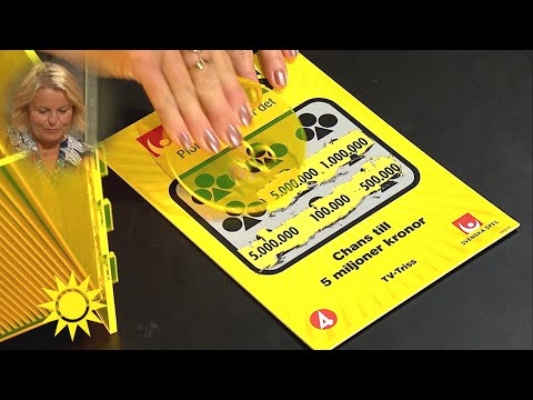 Trissvinnaren: "Första vårdagen skrapade vi fram det här" - Nyhetsmorgon (TV4)