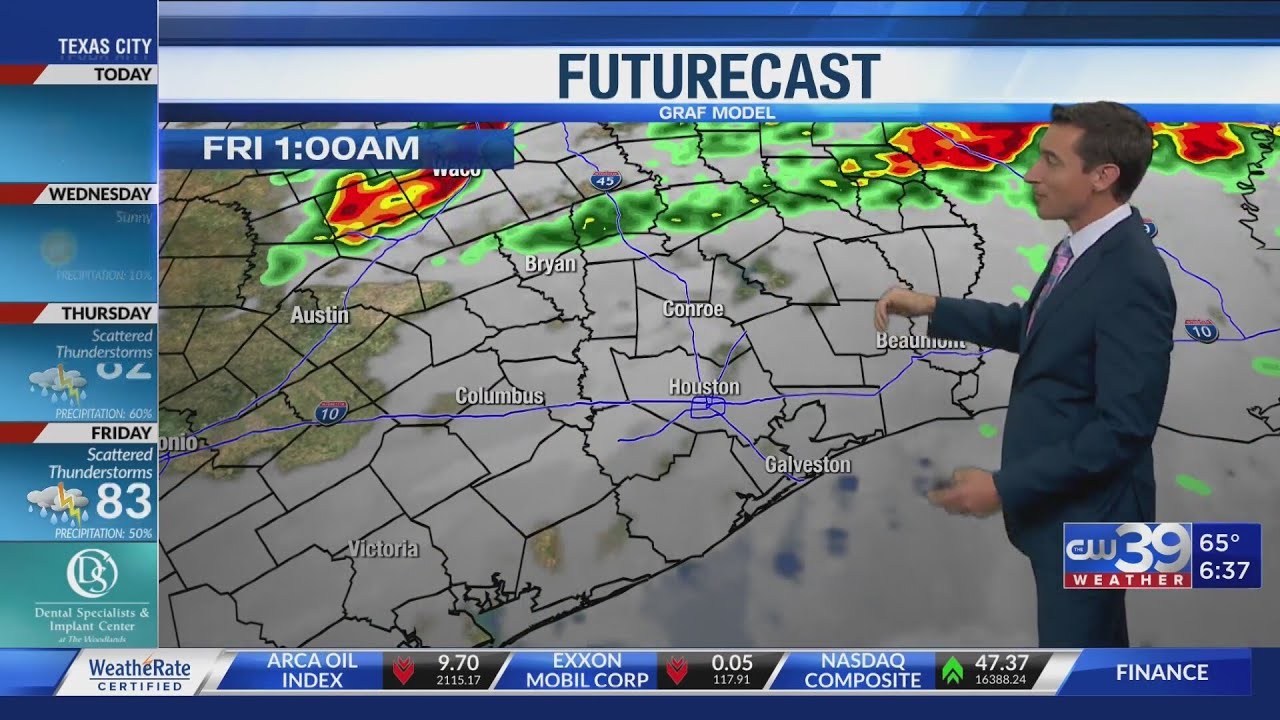 Storms return Thursday