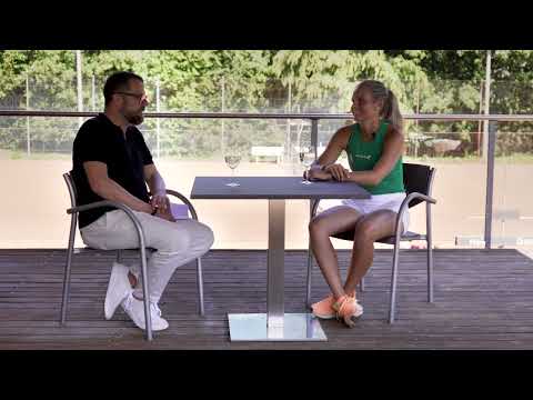 Die Spitze im Visier - Wird diese Tennisspielerin dereinst so erfolgreich wie Martina Hingis?