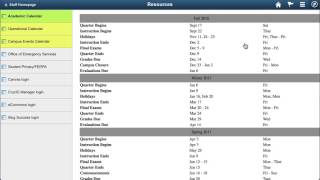 MyUCSC Staff Homepage