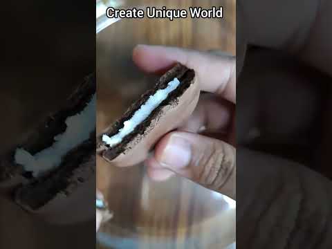 ASMR new Oreo Cookies dipped in Cadbury Chocolate | New Oreo Cadbury Dipped #shorts #youtubeshorts