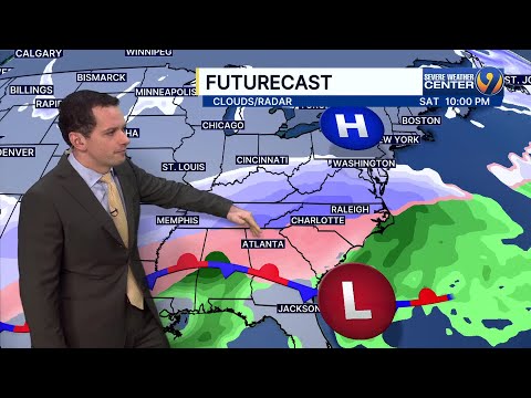 FORECAST: Carolinas brace for potential winter storm this weekend | WSOC-TV