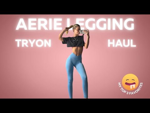Aerie Leggings Try-on Haul