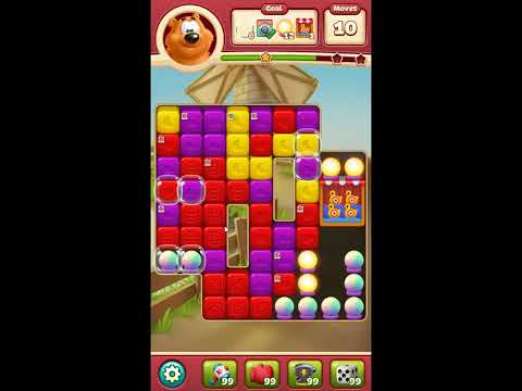 Toon Blast Level 7866 - NO BOOSTERS 🐻🐺🐱 | SKILLGAMING ✔️