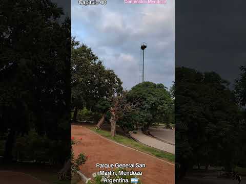 Rosedal del Parque General San Martín Mendoza Argentina #mendoza #parquegeneralsanmartin #argentina