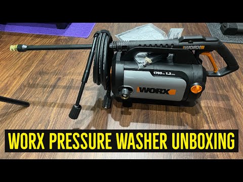 Worx Pressure Washer Unboxing