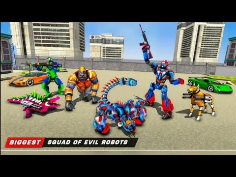 Scorpion 🦂 Robot Transforming - Robot Shooting Games * Android Gameplay