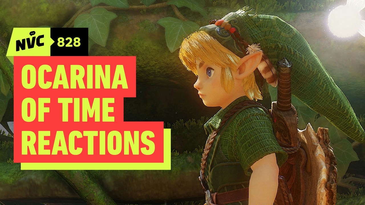 Zelda: Ocarina of Time Gameplay Reactions - NVC 828