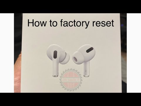 How to factory reset AirPod Pros