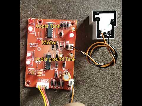 Automatic water level controller pcb - Dual tank