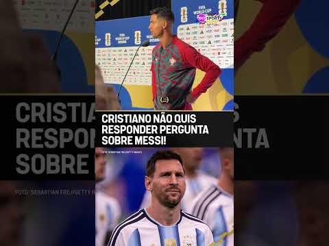 “SE NÃO, NÃO TE RESPONDO!” CRISTIANO NÃO QUIS SABER DE RESPONDER NÃO! KKKKK 🤖👀👽 #shorts