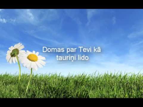 Rumbiņš - Lauzto siržu dziesma (ar vārdiem)