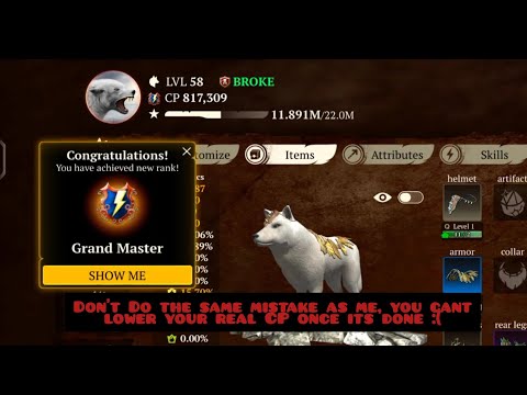 The Wolf - Watch this before putting on that shiny new gear :')