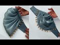 Trending Sleeve Design Comfortable Ruffle Sleeve Design Cutting And Stitching Jumichu Sleeve 2025