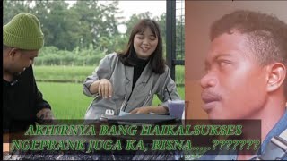 Download lagu AKHIRNYA BANG HAIKAL SUKSES PRANK KA RISNA mp3