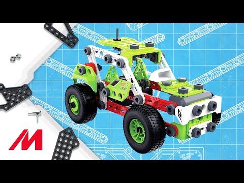Meccano/Erector Junior | How To Build Pull Back Buggy #2