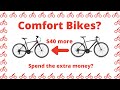 What does $40 get you on an Urban Bike | Giant Escape 3 vr. Escape 3 comfort
