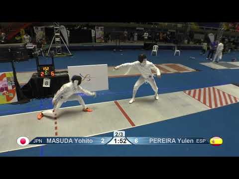 2023 113 T64 31 M E Individual Cali COL GP 8 PEREIRA ESP vs MASUDA JPN