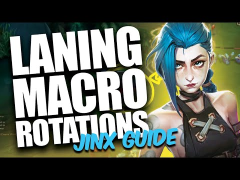 How To Play Jinx: Laning, Macro & Rotations