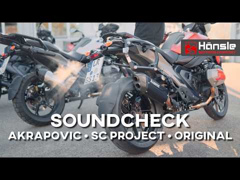 Which one sounds best? R 1300 GS: SC Project Akrapovic original exhaust compared to the Adventure-R