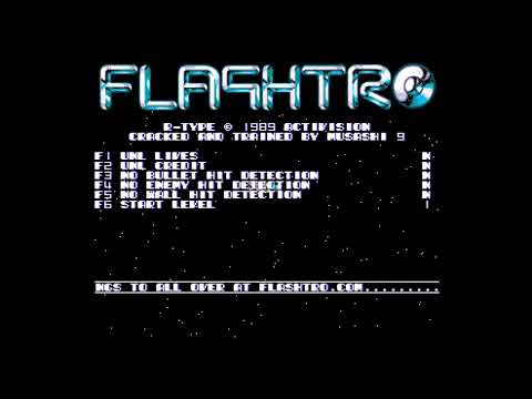 Amiga Trainer Intro R Type by Flashtro (2018)