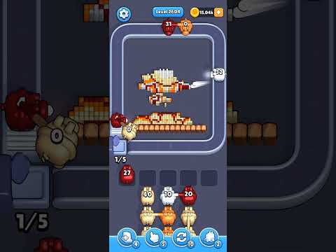 Pixel Flow Level 2604 Walkthrough