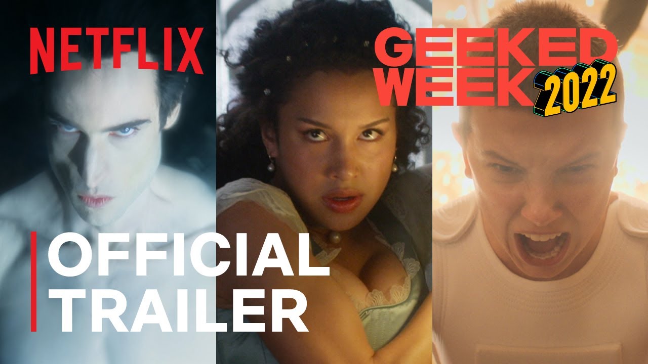 Обложка видео Будущие проекты Netflix в трейлере ивента Geeked Week