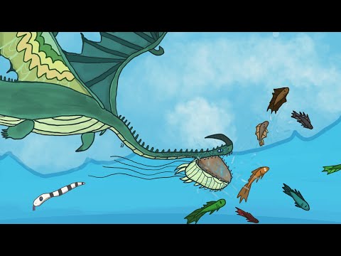 I drew a scauldron and slitherwing from httyd! (Part 6 of you know what, NOT MY MUSIC)