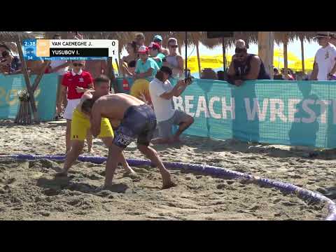 Round 2 Men's BW - 90 kg: J. VAN CAENEGHE (BEL) v. I. YUSUBOV (AZE)