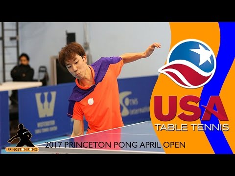 USATT Tournament - Princeton Pong April 2017 Final - Jun Han Wu (2743) vs. Azeez Jamiu (2624)