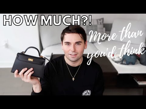 WHAT FITS INSIDE HERMES MINI KELLY II | CLOSEUP In-depth Review + Hermes BAG INSERT Recommendation