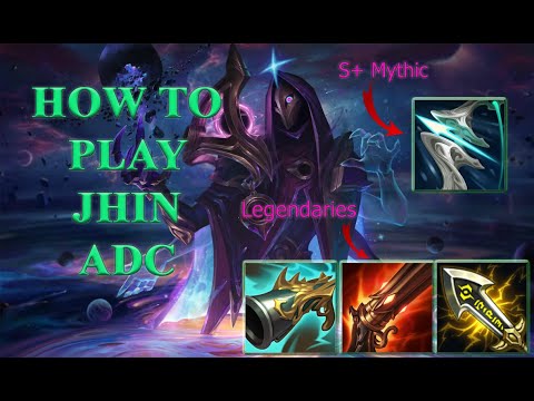 How to Play Jhin - Carry with Jhin ADC - Beginners Guide to Jhin, Runes and Abilities - Season 12