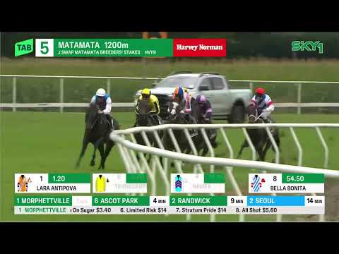 Matamata Breeders' Stakes 2026 - LARA ANTIPOVA (2YOF SW G2) Group 2 Matamata NZ 14 February