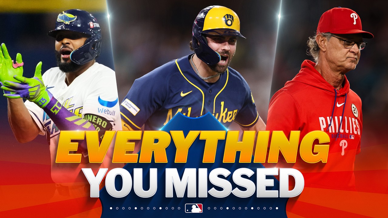 Brewers up 3-0 on the Dodgers in NLCS, Rays and Guardians prepare for ALCS Game 3 and MORE! 👀