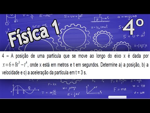 Física 1 - Cinemática Retilínea - EXERCÍCIO 4
