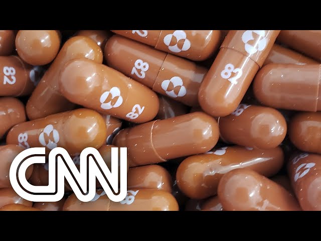 Pílula contra Covid-19 reduz risco de internação e morte em 50%, diz farmacêutica | JORNAL DA CNN