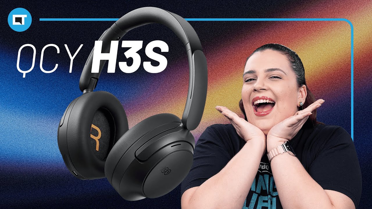 Adeus Ruído? Conheça o H3S, novo fone da QCY!