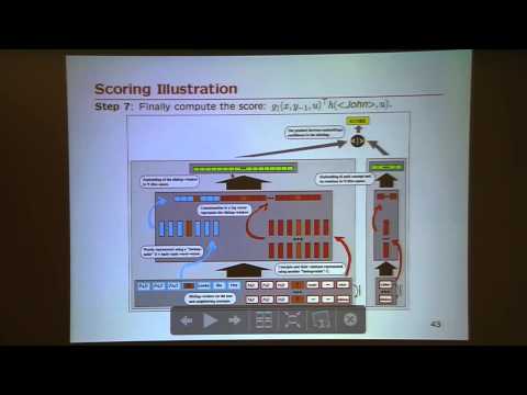 Jason Weston: "Situated Learning: Hidden Representations for Grounding Language"