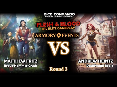 Flesh and Blood TCG | Armory Blitz Tournament | Round 3