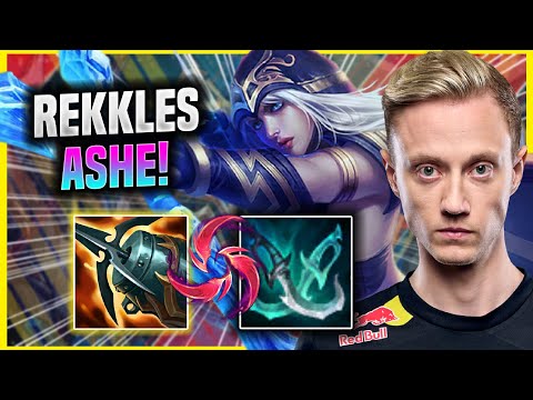 REKKLES BRINGS BACK WITH ASHE! - G2 Rekkles Plays Ashe ADC vs Nautilus! | Patch 11.22