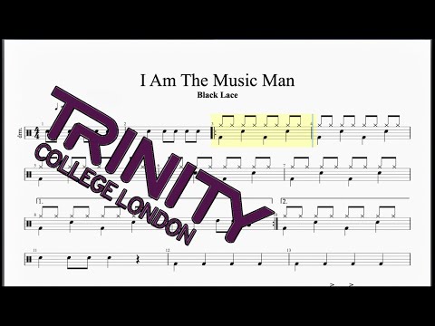 I Am The Music Man (2012 Syllabus) Trinity Initial Grade Drums